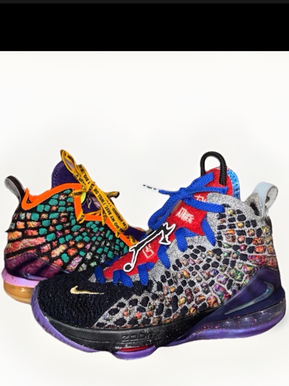 Nike LeBron 17 Basketball Sneakers, Big Kid 4.5Y